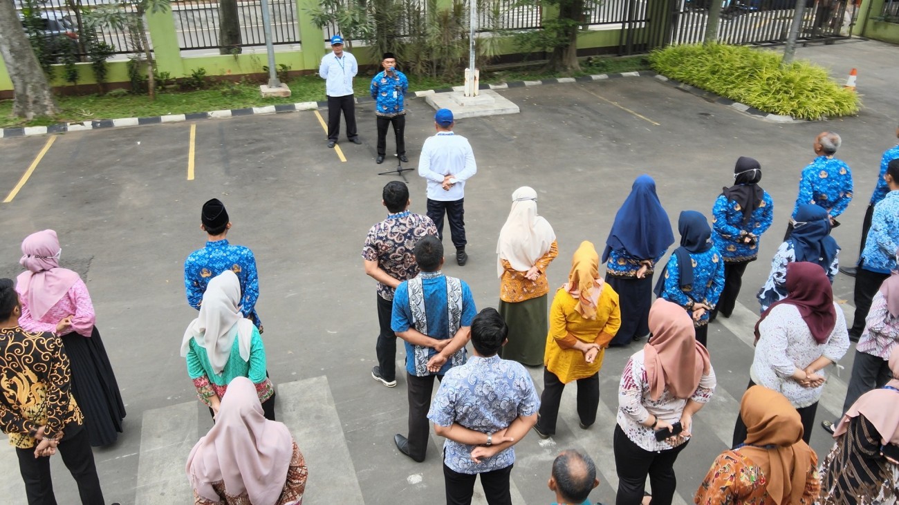 Upacara Peringatan Hari Pahlawan Dilingkup Kantor DPKPP Kabupaten Bogor